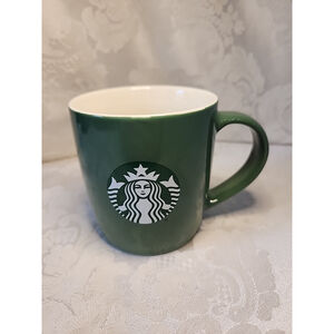 Green Coffee STARBUCKS Mug - 2021 - Classic Mermaid Logo - 11 Oz